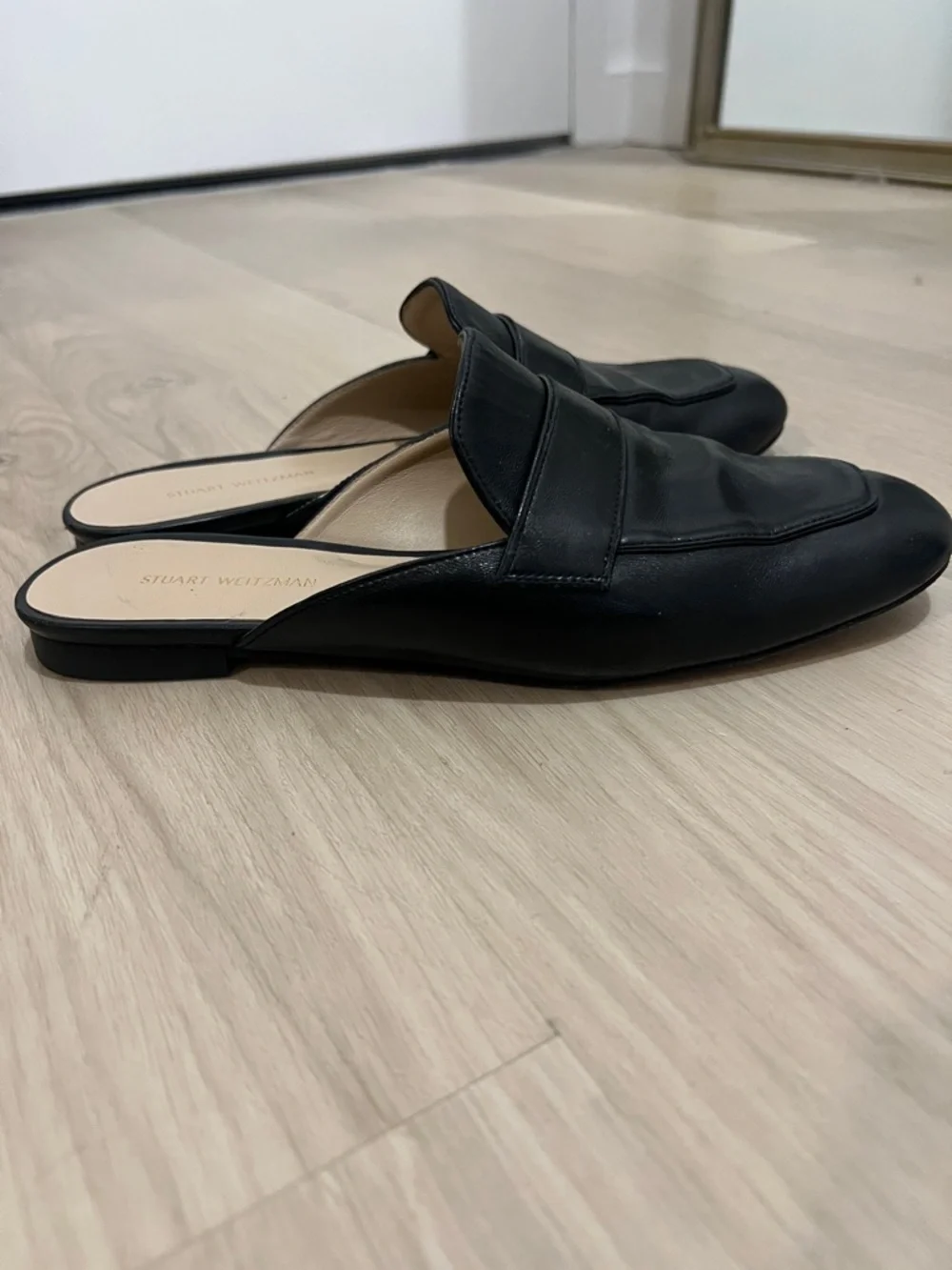 Stuart Weitzman Leather Mules - Picture 7 of 7